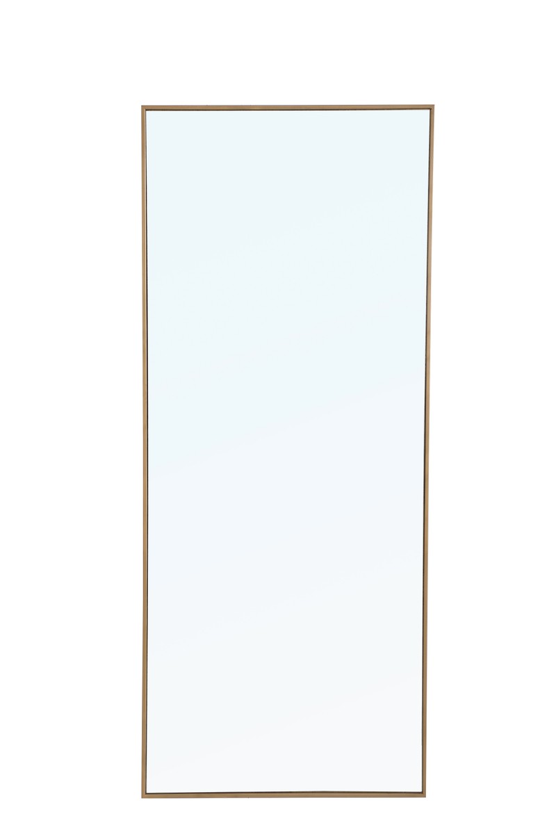 Elegant Lighting - MR4085BR - Mirror - Monet - Brass