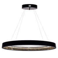 CWI Lighting - 1040P42-101-O - LED Chandelier - Rosalina - Matte Black