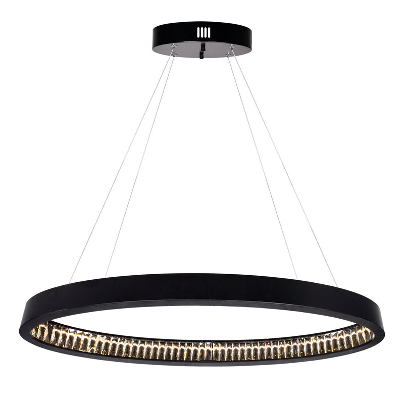 CWI Lighting - 1040P42-101-O - LED Chandelier - Rosalina - Matte Black