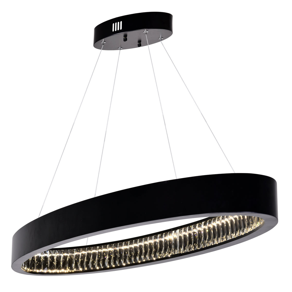 CWI Lighting - 1040P42-101-O - LED Chandelier - Rosalina - Matte Black