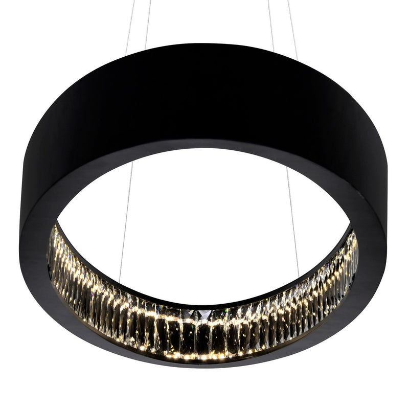 CWI Lighting - 1040P42-101-O - LED Chandelier - Rosalina - Matte Black