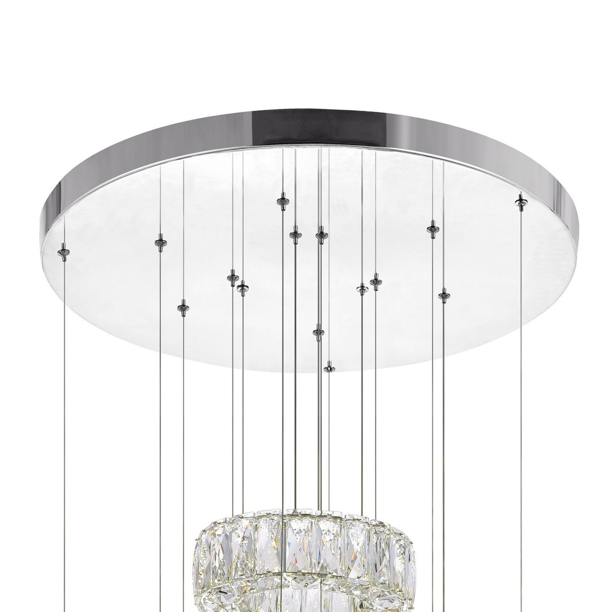 CWI Lighting - 1044P24-601-R-5C - LED Chandelier - Madeline - Chrome