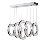 CWI Lighting - 1046P26-5-601-RC - LED Chandelier - Celina - Chrome