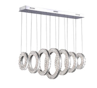 CWI Lighting - 1046P37-7-601-RC - LED Chandelier - Celina - Chrome