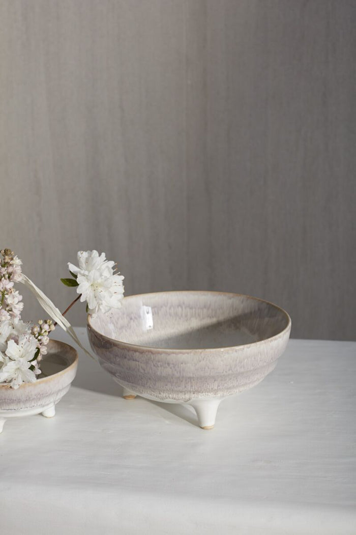 Design Shop Light-Purple Amethyst Collection Bowl, 8.75" X 4"