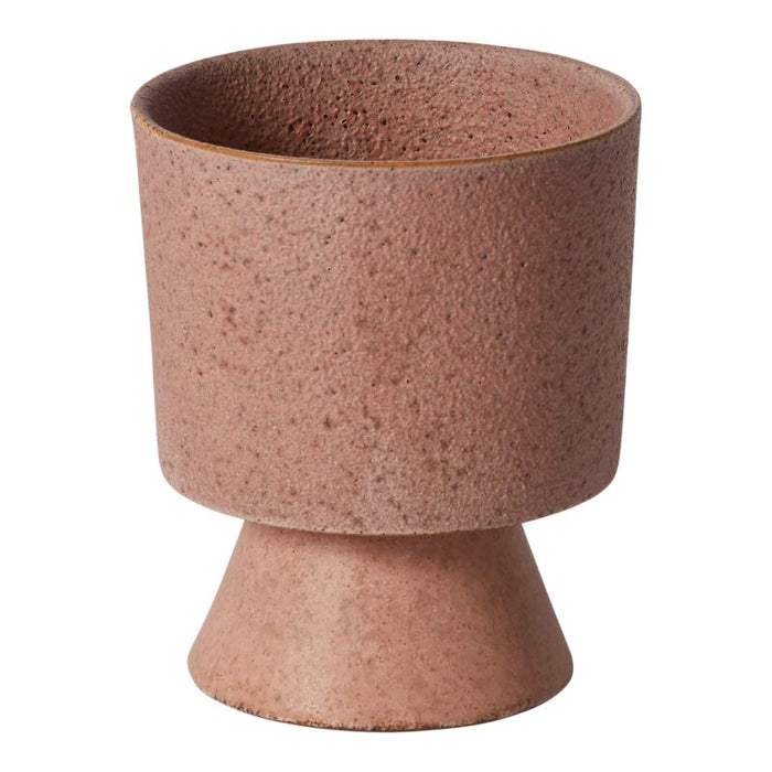 Design Shop Pink Tarte Footed Pot, 4.5" X 6"