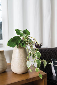 Design Shop Tan Nema Vase, 6.25" X 10.25".