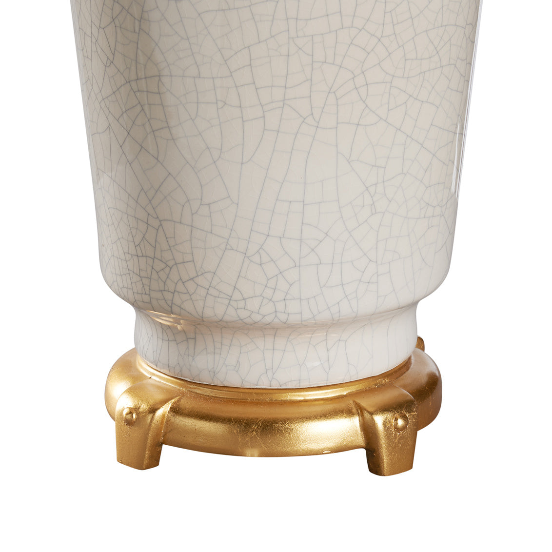 Wildwood Emma Lamp- Crackled Snow