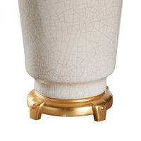 Wildwood Emma Lamp- Crackled Snow