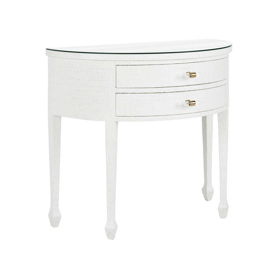 Chelsea House George III Demilune - White