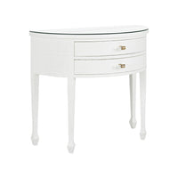 Chelsea House George III Demilune - White