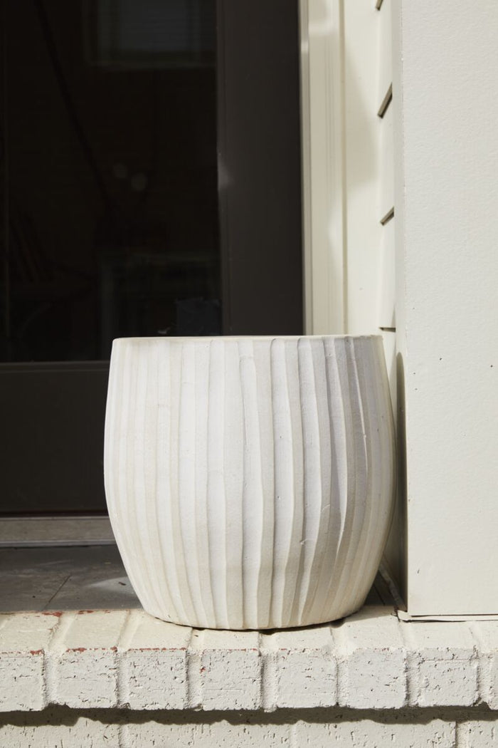 Design Shop Tan Arid Collection Pot, 14.25" X 14".