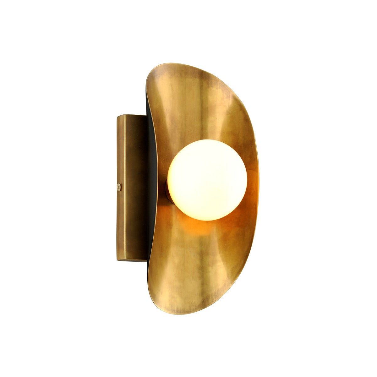 Corbett Lighting - 271-11-VB/BBR - LED Wall Sconce - Hopper - Vintage Brass