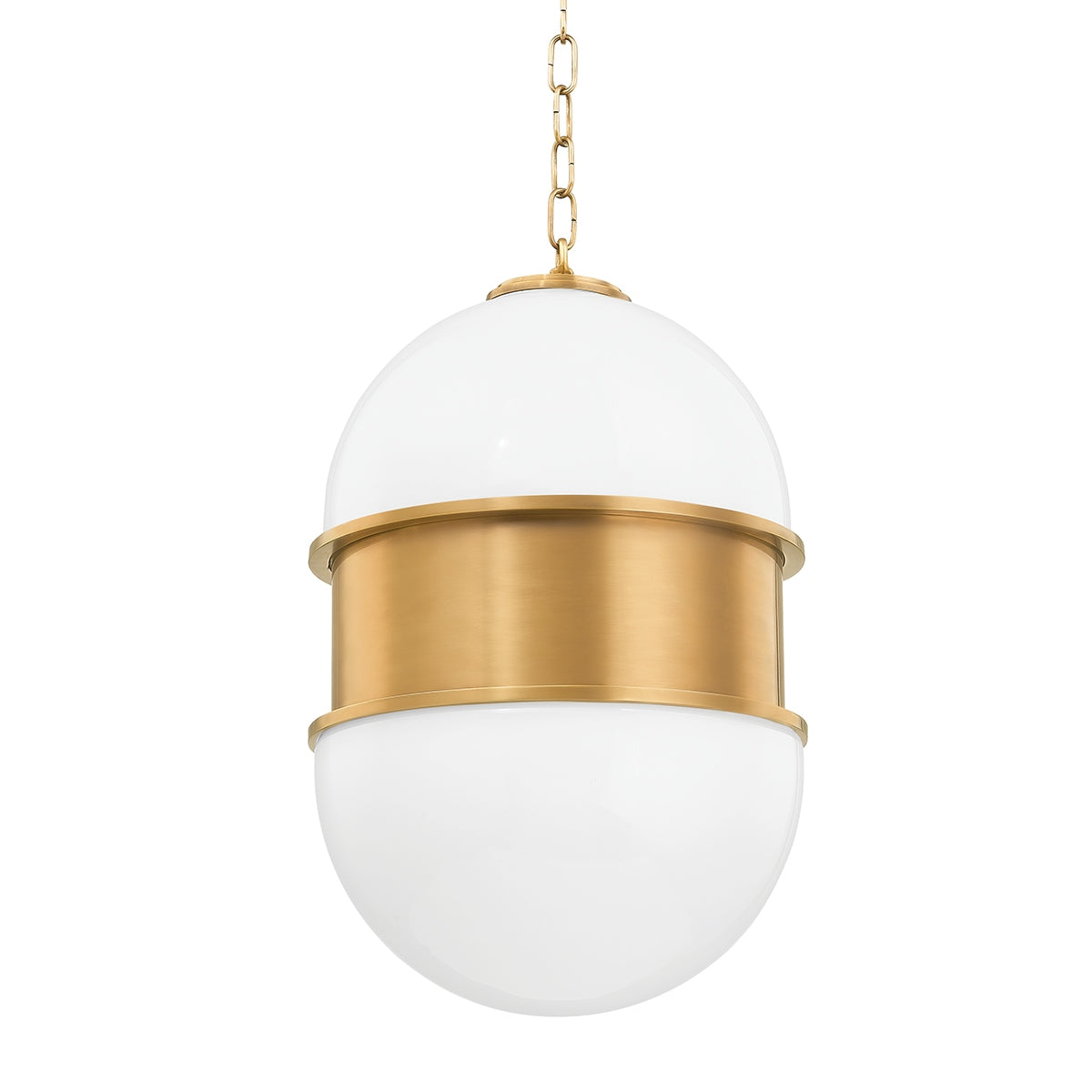 Corbett Lighting - 272-42-VB - One Light Pendant - Broomley - Vintage Brass