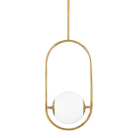 Corbett Lighting - 273-42-VB - One Light Pendant - Everley - Vintage Brass