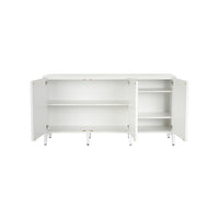 Chelsea House Burns Credenza - White