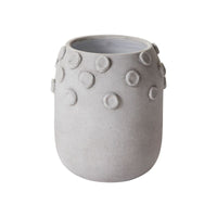 Design Shop White Finley Canister, 4.75" X 6.25", Set of 2.