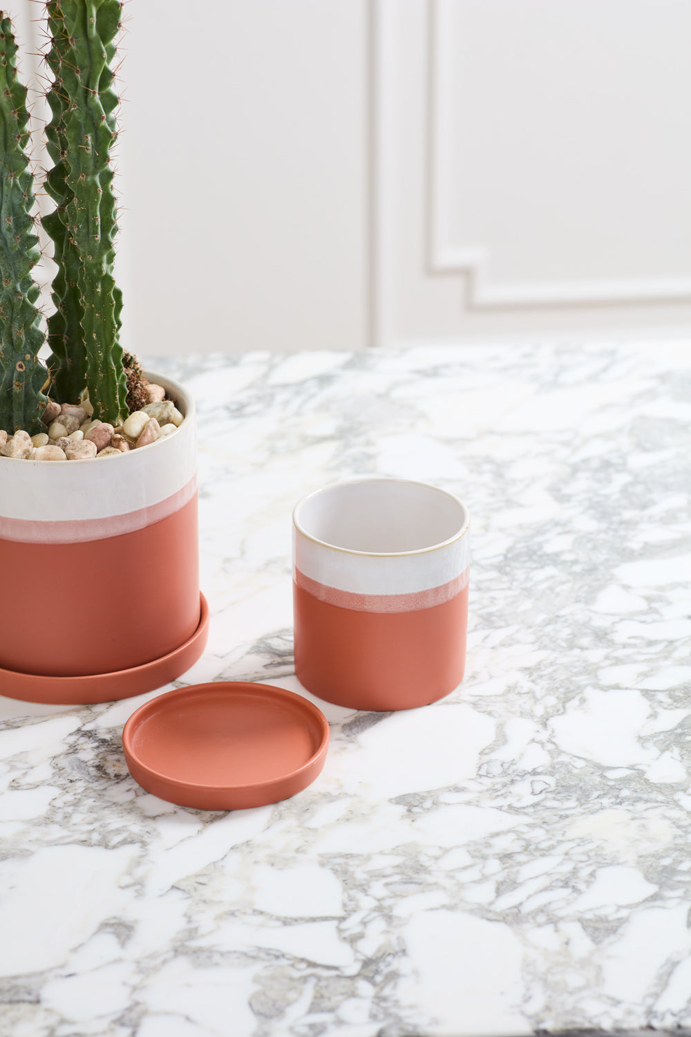 Design Shop Terracotta Hadley Pot, 4.5" X 4.25".