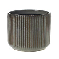 Design Shop Grey Habitat Collection Pot, 6.75" X 5.75"