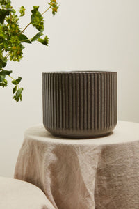 Design Shop Grey Habitat Collection Pot, 6.75" X 5.75"