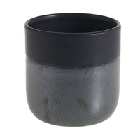 Design Shop Black Lennon Pot, 5" X 5.25"