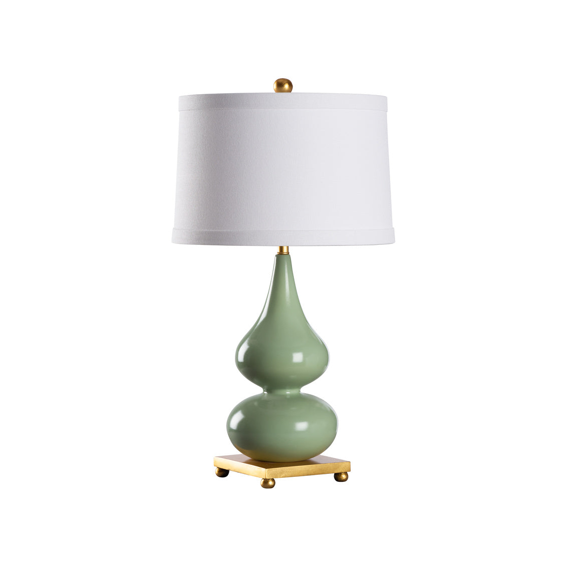Wildwood Whitney Lamp - Laurel Green