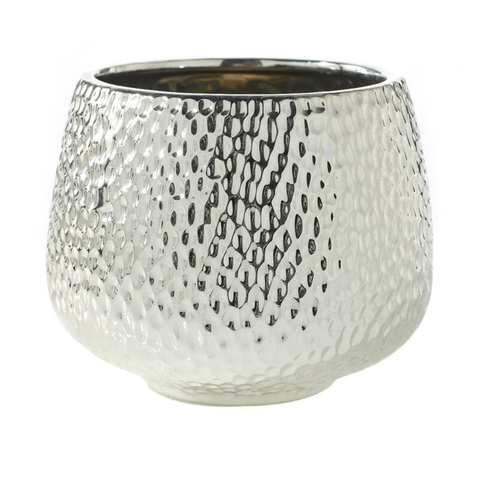 Design Shop Silver Supernova Pot Pot, 7" X 6.25"