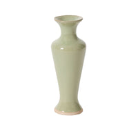 Design Shop Green Chasing Rainbows Budvase, 2.75" X 7", Set of 4.