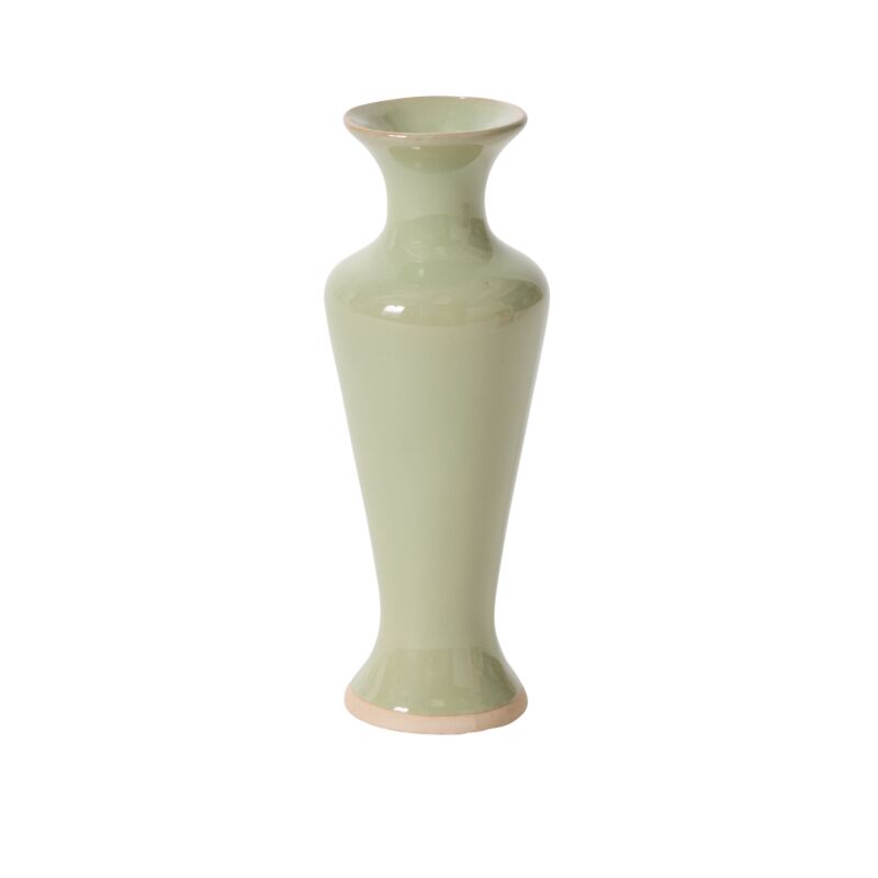Design Shop Green Chasing Rainbows Budvase, 2.75" X 7".