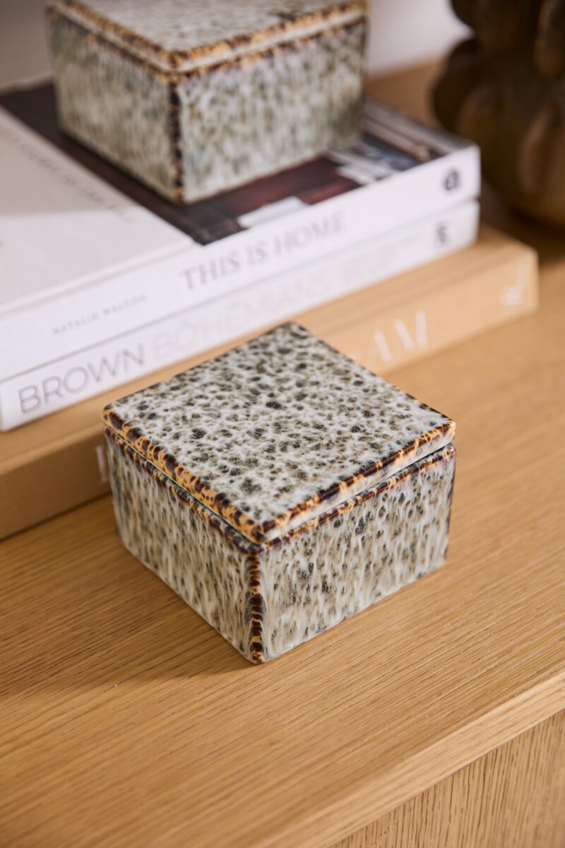 Design Shop Whisper Lidded Box 4.25"x 3", Set of 4