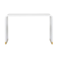 Chelsea House Waterfall Console - White