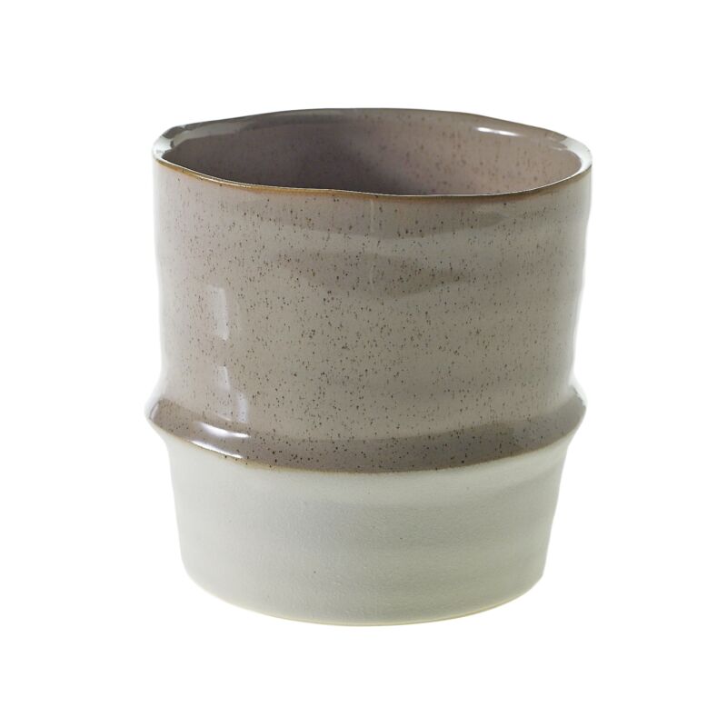 Design Shop Tan Valley Pot, 4.75" X 4.75", Set of 4.