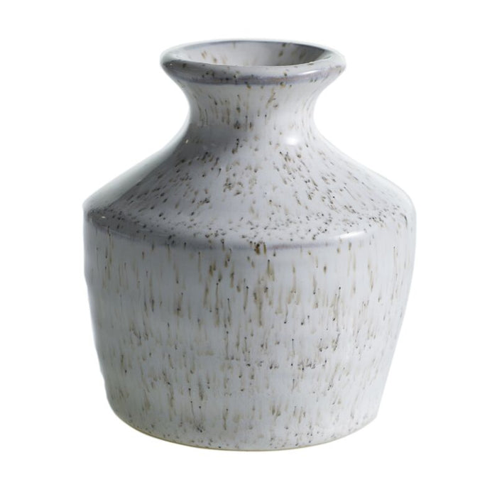 Design Shop White Hari Budvase, 3" X 3.5", Set of 4.