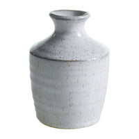 Design Shop White Hari Budvase, 3.25" X 4.5", Set of 4.