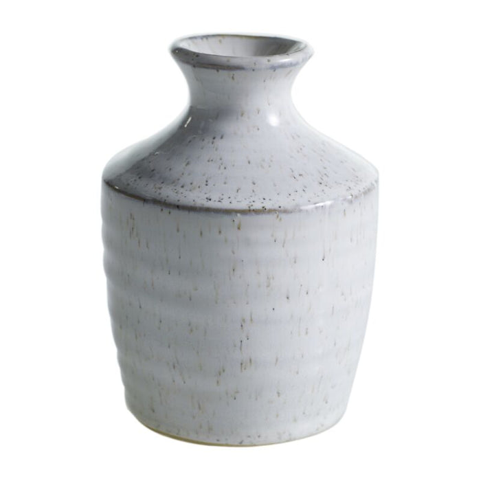 Design Shop White Hari Budvase, 3.25" X 4.5", Set of 4.
