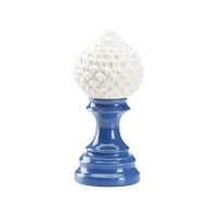 Chelsea House Artichoke Finial - Blue (Lg)