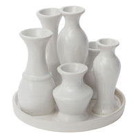 Design Shop Chic Vase Round 6.5"x 6"
