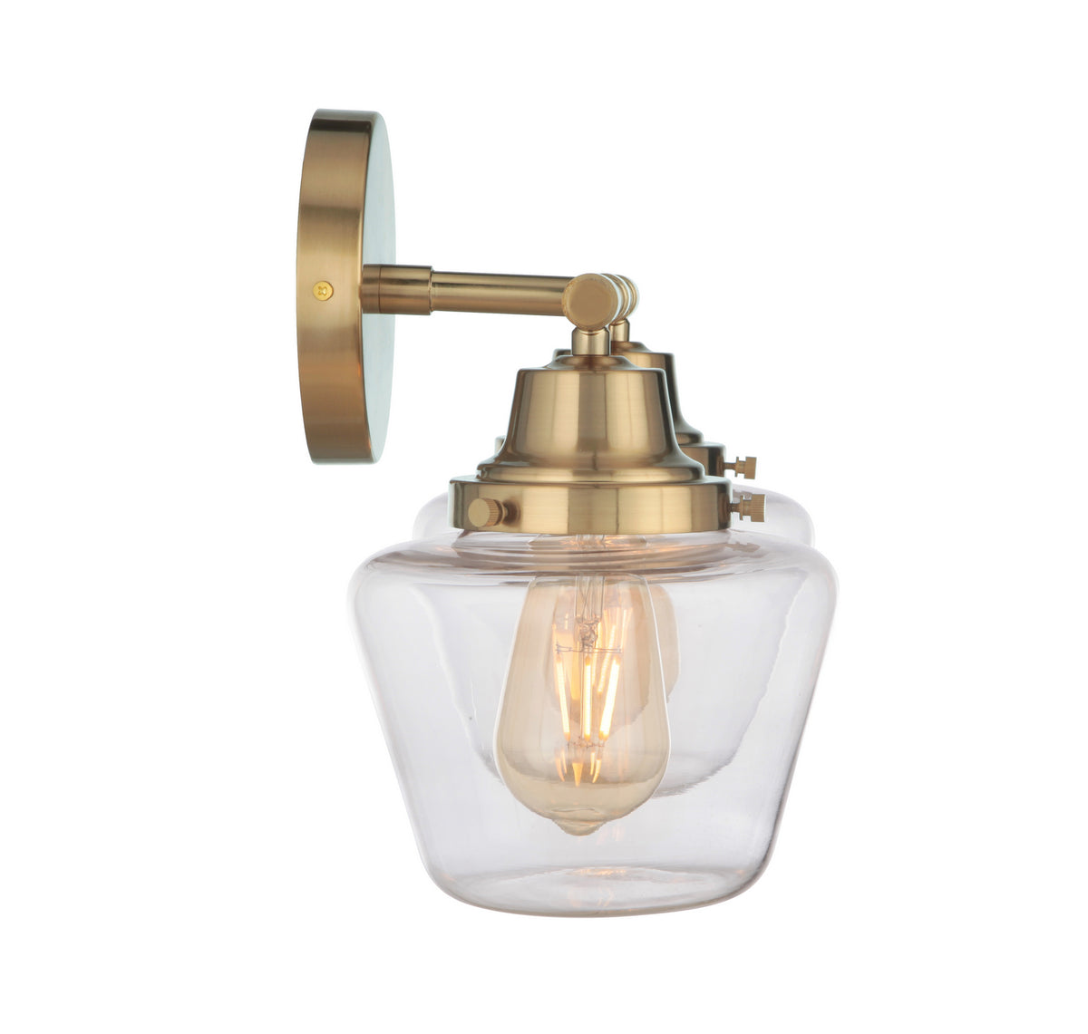 Craftmade - 19518SB2 - Two Light Vanity - Essex - Satin Brass