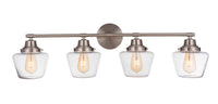 Craftmade - 19538BNK4 - Four Light Vanity - Essex - Brushed Polished Nickel