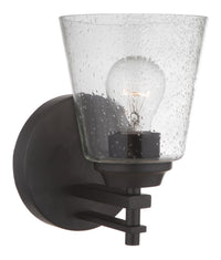 Craftmade - 19606FB1 - One Light Wall Sconce - Drake - Flat Black