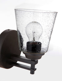 Craftmade - 19606FB1 - One Light Wall Sconce - Drake - Flat Black