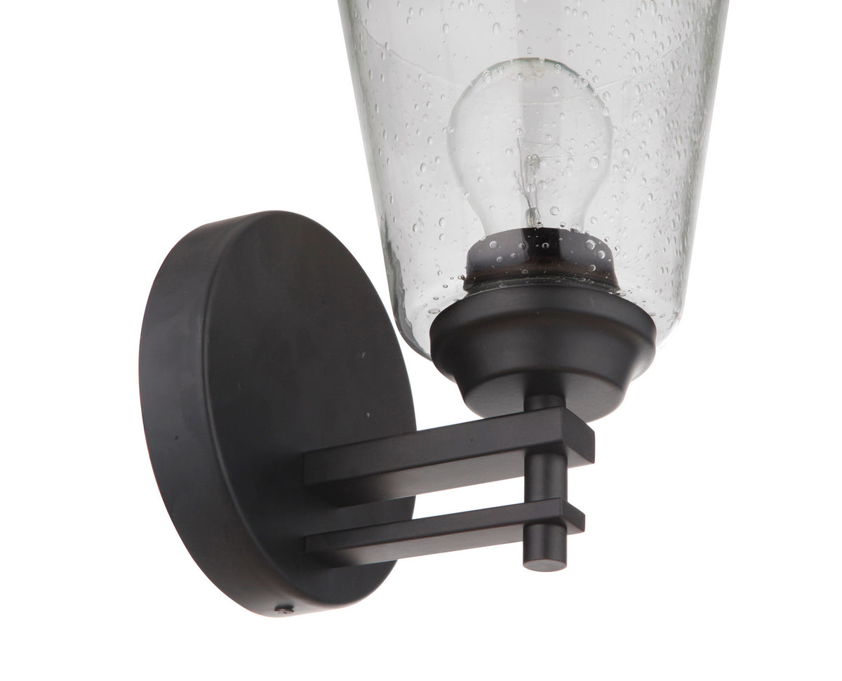 Craftmade - 19606FB1 - One Light Wall Sconce - Drake - Flat Black