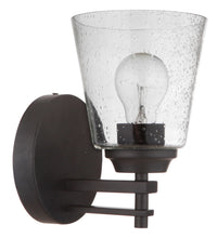 Craftmade - 19606FB1 - One Light Wall Sconce - Drake - Flat Black