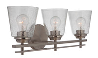 Craftmade - 19624BNK3 - Three Light Vanity - Drake - Brushed Polished Nickel