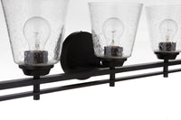 Craftmade - 19642FB5 - Five Light Vanity - Drake - Flat Black
