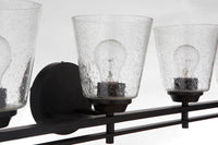Craftmade - 19642FB5 - Five Light Vanity - Drake - Flat Black