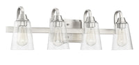 Craftmade - 41904-BNK-CS - Four Light Vanity - Grace - Brushed Polished Nickel