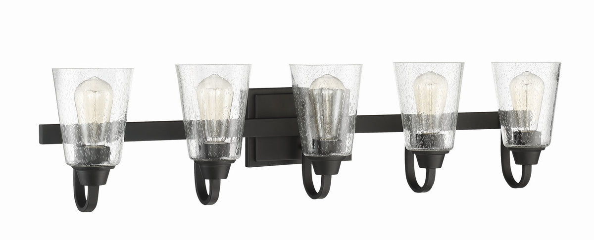 Craftmade - 41905-ESP-CS - Five Light Vanity - Grace - Espresso