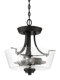 Craftmade - 41952-ESP-CS - Two Light Semi Flush Mount Convertible - Grace - Espresso