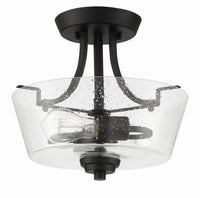 Craftmade - 41952-ESP-CS - Two Light Semi Flush Mount Convertible - Grace - Espresso